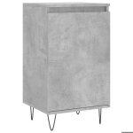 Sarazyj�buffet de cuisine kenneth - enfilade - armoire bas vitrine gris b�ton 40x35x70cm - bois ding�nierie ...