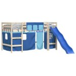 Sarazyj� rideaux pour lit mezzanine - bleu - polyester hot20921642
