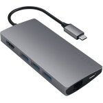 Hub usb satechi hub usb - c 8 en 1 gris sideral Hub usb satechi hub usb - c 8 en 1 gris sideral