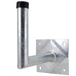 Support mural - satix - antenne satellite - acier galvanis� - distance 20 cm - diam�tre tube 48 mm