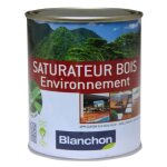 Saturateur bois environnement - blanchon - chne - extrieur - 075 l - marron - bois exotique