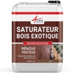 Saturateur bois exotique pour teck ipe cumaru : arcabois exotique. - 20 l (jusqu� 100 m�) teck