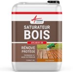 Saturateur bois terrasse bardage et mobilier - arcabois - 20 l (jusqu� 100 m�) pin doregon - teinte orang� ...
