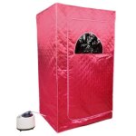 Sauna complet avec hammam pour deux personnes - goldcmn - rouge - soulage la fatigue - 100 * 80 * 170cm ... Sauna complet avec hammam pour deux personnes - goldcmn - rouge - soulage la fatigue - 100 * 80 * 170cm ...