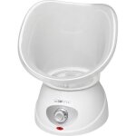 Sauna facial 2 en 1 clatronic gs 3656 blanc / gris