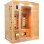 Sauna infrarouge apollon quartz 3 places france - sauna