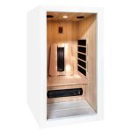 Sauna infrarouge - france sauna - saulo - 1 place - metteurs quartz et carbone - audio mp3 / fm
