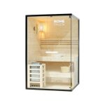 Home deluxe sauna intrieure shadow m >taille: 120 x 120 x 190 cm - nombre de personnes: 2