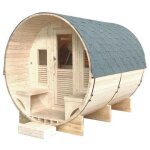 Sauna traditionnel dextérieur gaïa luna - holls Sauna traditionnel dextérieur gaïa luna - holls