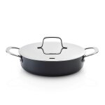 Sauteuse avec 2 anses et son couvercle maestro 24 cm - beka