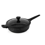 Sauteuse 24cm fonte daluminium anti adhsif tfi opale v2 durand dupont