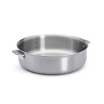 Sauteuse 28 cm - de buyer - alchimy loqy - inox multicouche - compatible tous feux - poign�e amovible ...