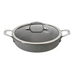 Sauteuse - ballarini - salina - 28 cm - anti - adhsif granitium ti - x - compatible induction