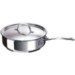 Sauteuse + couvercle chef d : 24 cm - inox