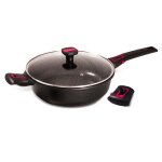 Sauteuse avec couvercle granit pro cramique 28 cm - baumalu