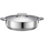 Sauteuse - fiskars - 1064749 -  28 cm - acier inoxydable - revtement cramique