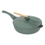 5five - sauteuse d28cm en fonte d aluminium vert
