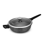 Sauteuse fonte daluminium 24cm anti adh�sif tfi gisors durand dupont