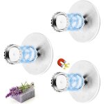 Savon magn�tique 3 pi�ces porte - savon aimant� sans per�age acier inoxydable pour salle de bain et cuisine ...