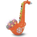 Saxophone - bontempi - 32 cm - effets lumineux - volume rglable - connectable  smartphone