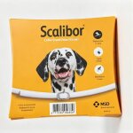 Scalibor collier anti - tiques et anti - parasitaires 65 cm ? protection longue dur�e pour grands chiens ...