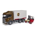 Scania super 560r porteur 6x4 ups avec chariot Élévateur bruder 03582 Scania super 560r porteur 6x4 ups avec chariot Élévateur bruder 03582