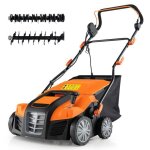 Scarificateur electrique 2000w 40 cm costway - 2 en 1 emousseur - hauteurprofondeur réglable - sac 55 ... Scarificateur electrique 2000w 40 cm costway - 2 en 1 emousseur - hauteurprofondeur réglable - sac 55 ...