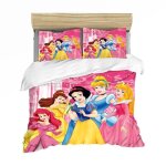 Scd - 1403 parure de lit princesse raiponce ensemble de literie princesse prince disney housse de couette ...