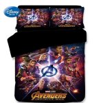 Scd - 1931 parure de lit avengers hulk pour adultes ensemble de literie avec housse de couette iron man ...