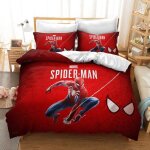 Scd - 2866 parure de lit imprim�e spiderman disney ensemble de literie pour enfants gar�ons filles housse ...