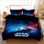 Scd - 58 housse de couette yoda star wars pour bb ensemble de literie pour enfants adultes style nordique ...