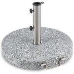 Schirmherr 30rd pied de parasol (30kg en granit À la surface polie ronde de 45 cm parasols au manche ... Schirmherr 30rd pied de parasol (30kg en granit À la surface polie ronde de 45 cm parasols au manche ...