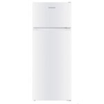 Schneider scdd206h - we - r�frig�rateur double porte 206l blanc