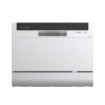 Schneider scdw649 - s - lave - vaisselle mini 6 couverts silver