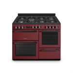 Schneider scpg71mf - wr - piano de cuisson 7 feux bordeaux