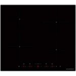 Schneider scti604bs - table induction 4 feux standard noir