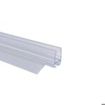 Schulte joint d�tanch�it� translucide universel bas de porte 1000 mm recoupable pour paroi de 6 mm