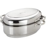 Multi - r�tissoire - schulte - ufer - 6789 - 38 - 38 cm - acier inoxydable - compatible induction