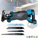 Scie alternative sans fil avec 4 lames 3500spm scie �lectrique portable pour la coupe bois / m�tal / ...