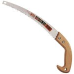 Scie arboricole - bahco - 28 cm - lame courbe r�aff�table - poign�e en h�tre confortable - bois sec