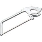 Scie de boucher am�ricaine bargoin acier inox l?