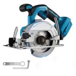 Scie circulaire �lectrique sans fil 5 pouces 125mm r�glage de langle 0 � 45� 10800 rpm pour couper le ...