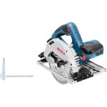 Scie circulaire gks 55 1350 w - bosch - avec gce + rail 140 cm - l - boxx - 0615990m91