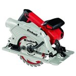 Einhell scie circulaire 165mm te - cs 165 (1200 w poigne supplmentaire adaptateur pour aspiration) ...