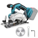 Scie circulaire sans fil pour batterie makita 18v (sans batterie) biseau de coupe 0 - 45� id�ale pour ...