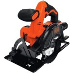 Scie circulaire sans - fil black + decker bdccs18n - xj - 18v 140mm semelle métal revêtement grip Scie circulaire sans - fil black + decker bdccs18n - xj - 18v 140mm semelle métal revêtement grip