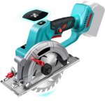 Scie circulaire sans fil brushless 6 compatible batterie makita 18v (non incluse) 6900 tr / min compacte ...