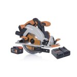Scie circulaire sans fil evolution r165ccs - li 165 mm 18 v li - ion ext - 1 batterie 4ah et chargeur ...