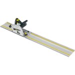 Scie circulaire sur rail - fartools - cs 165rb - 1 200 w - diamtre 160 mm - capacit de coupe 55 / 51 ...