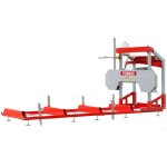 Scie � grumes moteur �lectrique 75 kw 400 v - longueur de coupe 2794 mm - capacit� diam�tre �800 mm torros ...